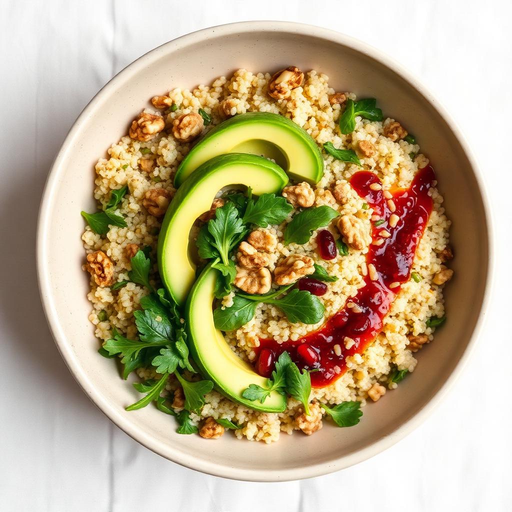Avokado Kinoa Salatası