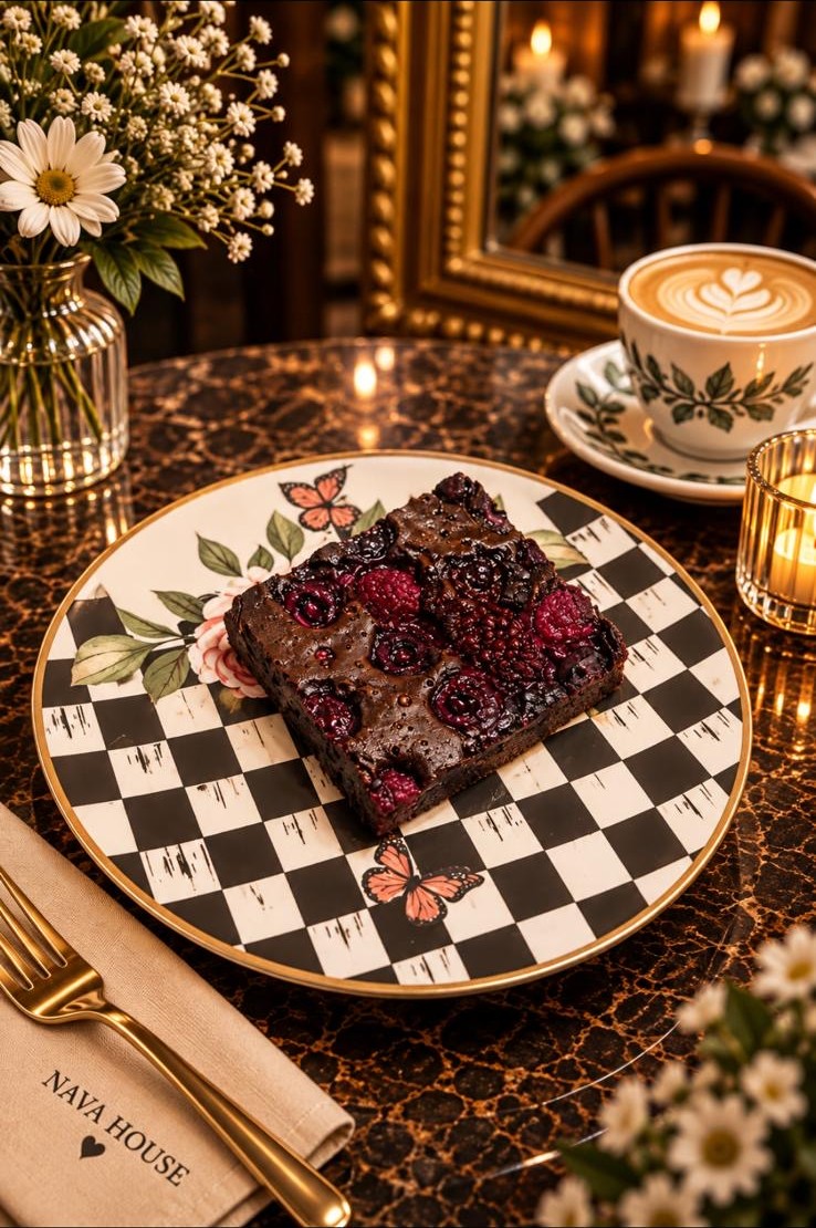 Orman Meyveli Brownie