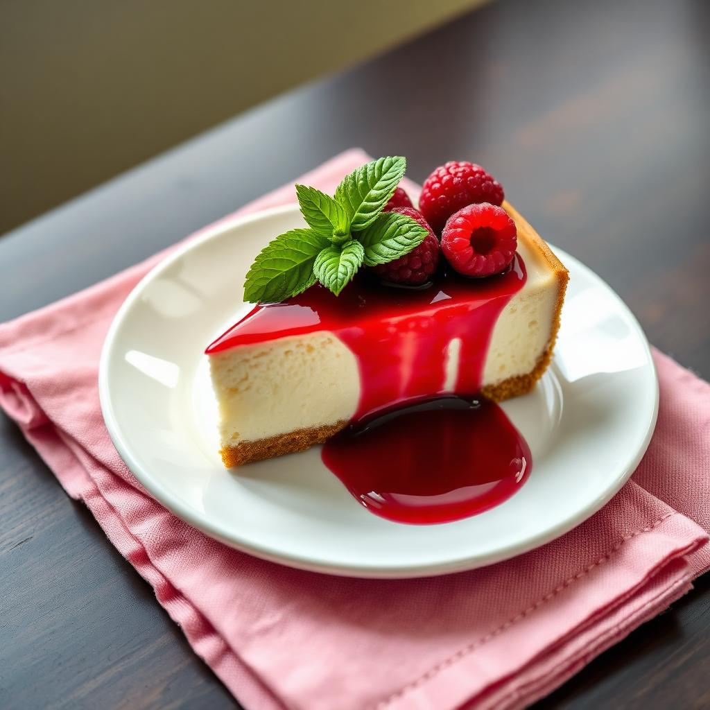 Frambuazlı Cheesecake