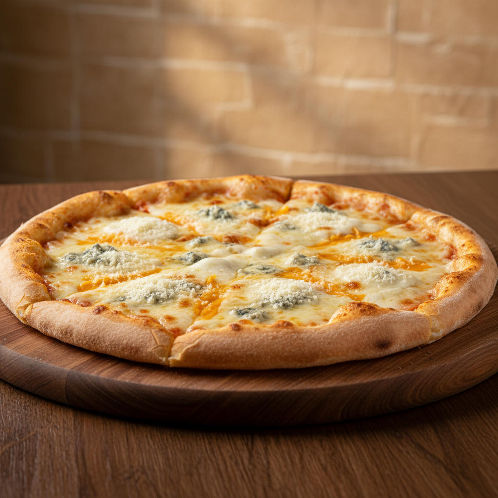 Dört Peynirli Pizza