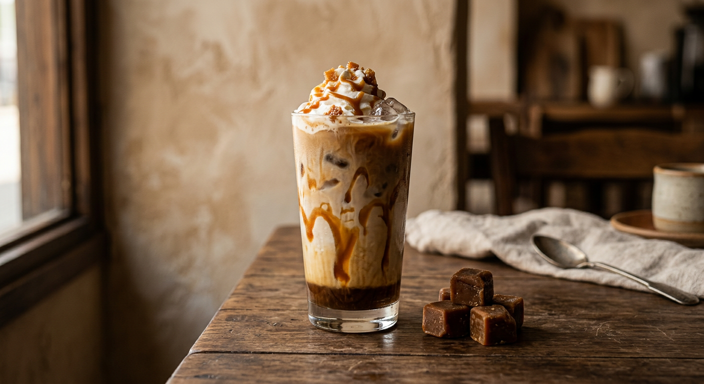 Iced Caramel Latte