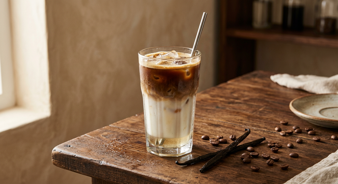 Iced Vanilla Latte