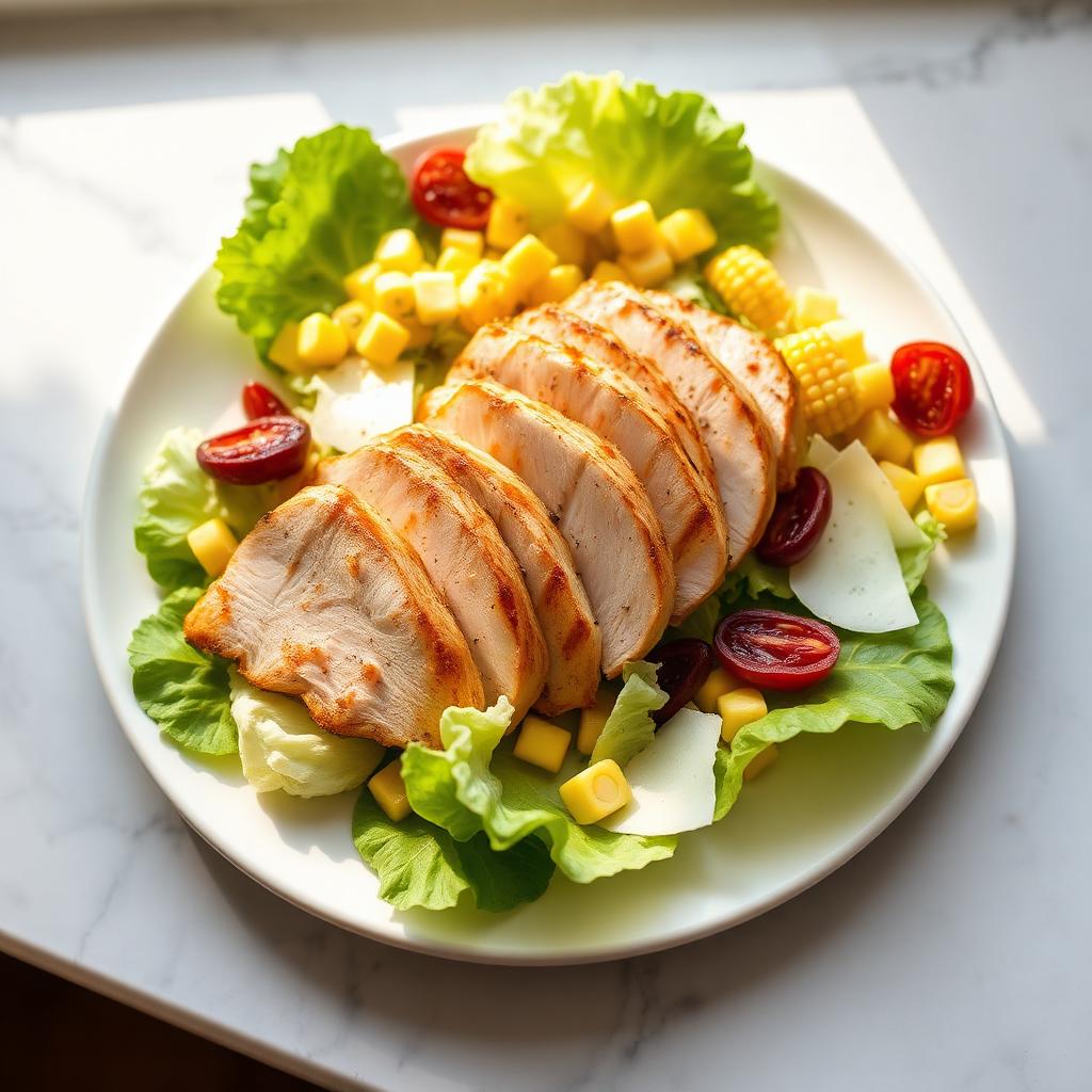 Izgara Tavuk Salata