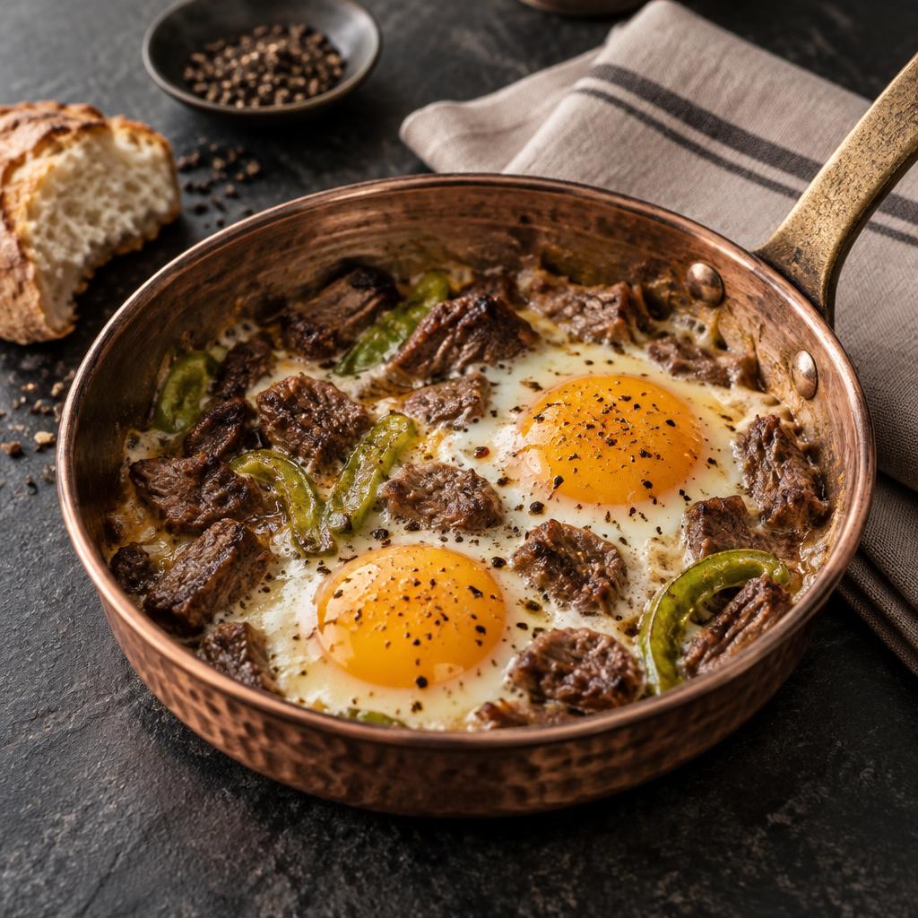 Kavurmalı Yumurta