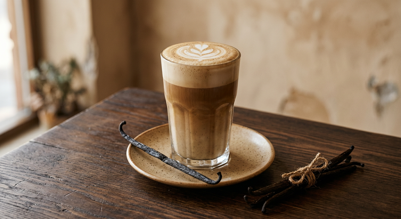 Madagascar Vanilyalı Latte