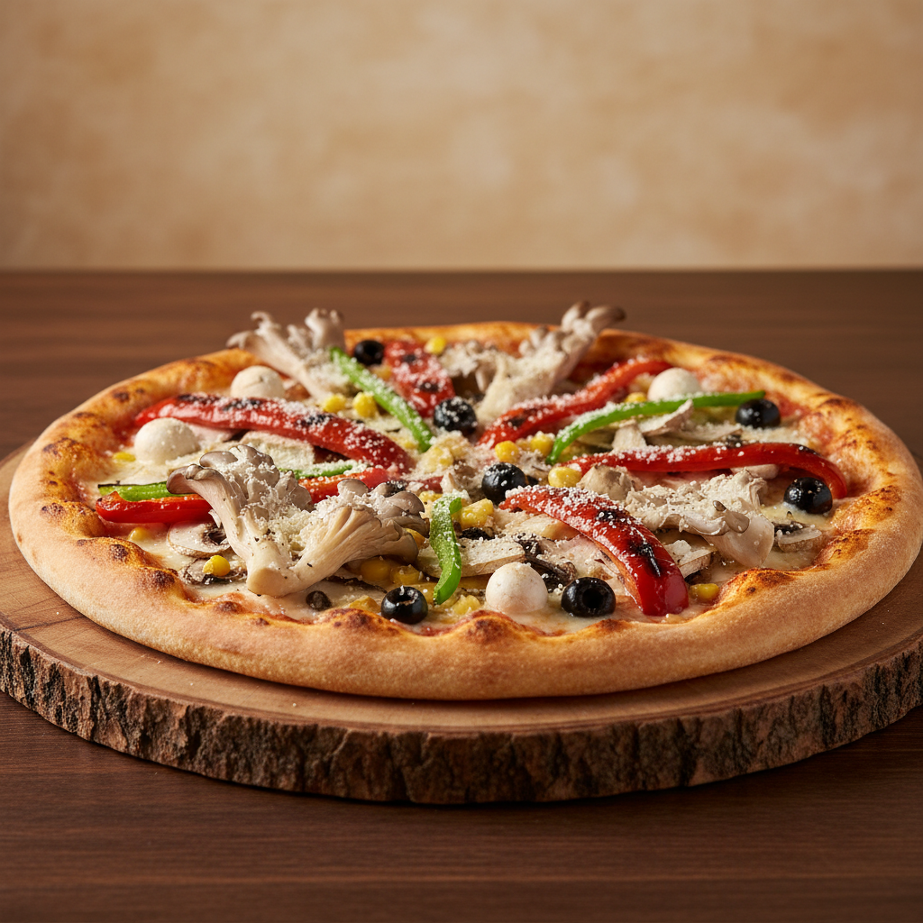 Mantarlı Pizza