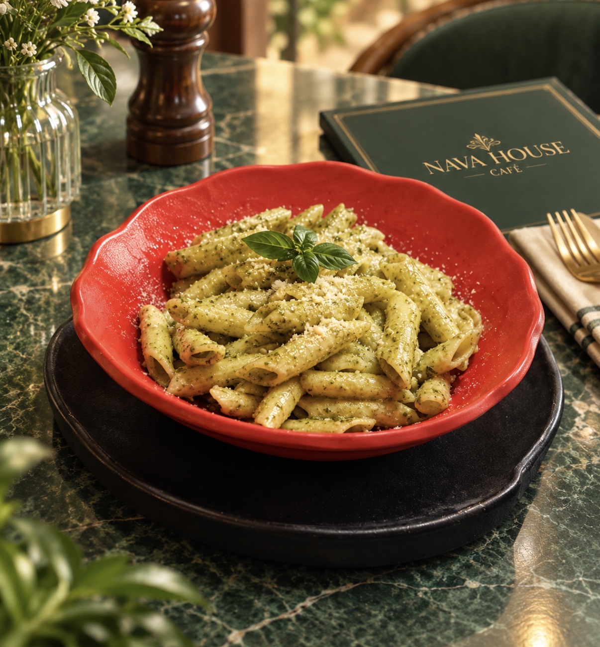 Penne Pesto Genovese