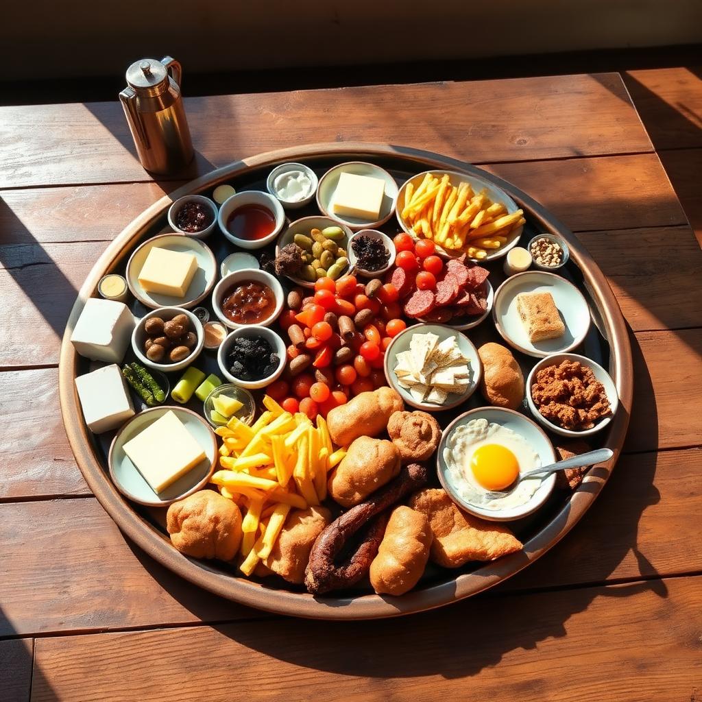 2 Kişilik Serpme Kahvaltı